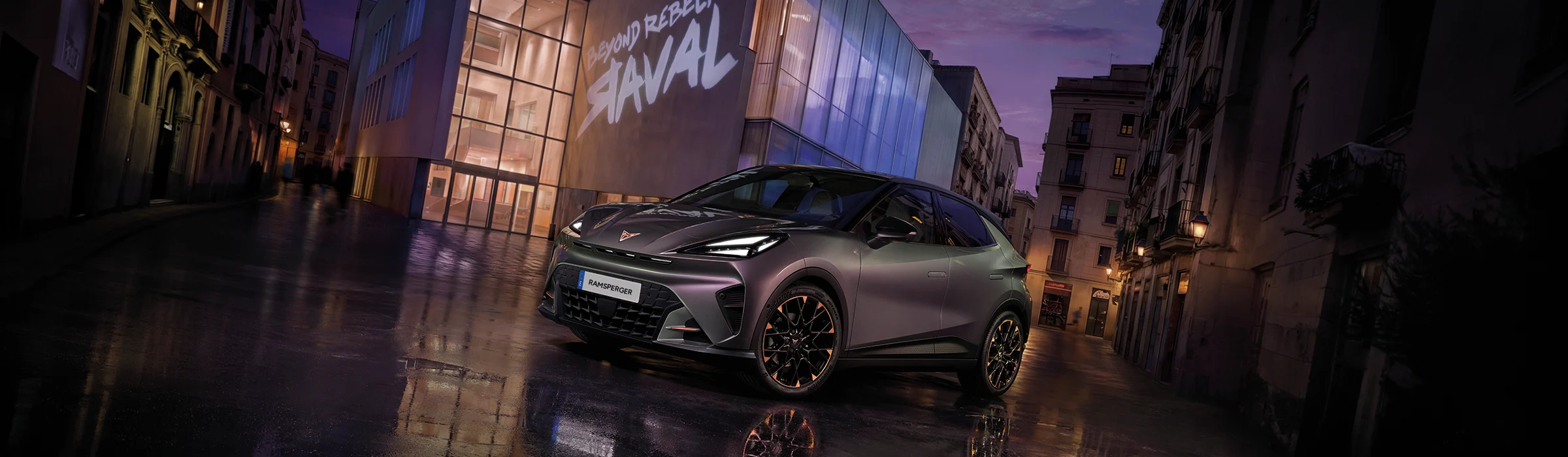 Cupra Raval Banner